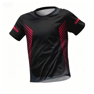 Badminton Jersey - قميص رياضي قصير الأكمام للرجال بتصميم