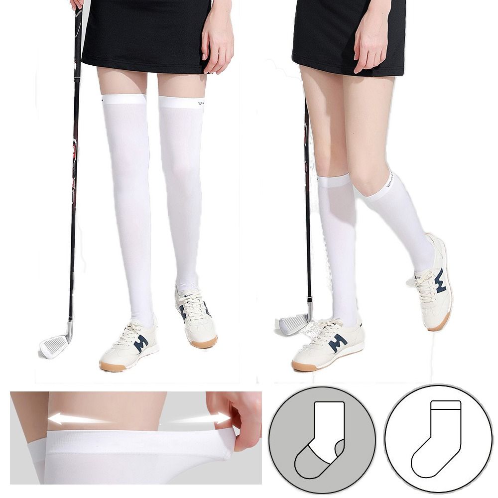 Ankle Support Badminton - مرونة الحرير الجليد واقية من الشمس