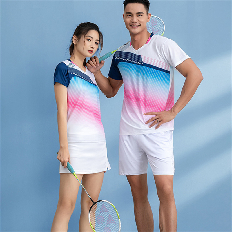 Badminton Jersey - الريشة الفانيلة و السراويل الرجال والنساء