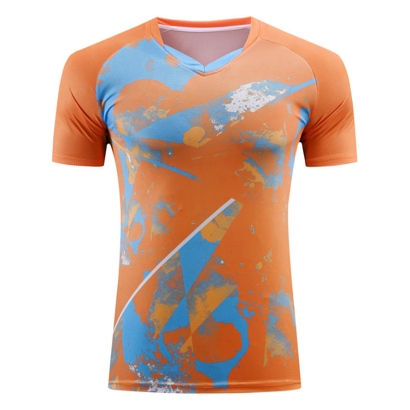 قميص تنس الطاولة برقبة على شكل - مراجعة Badminton Jersey وسعره
