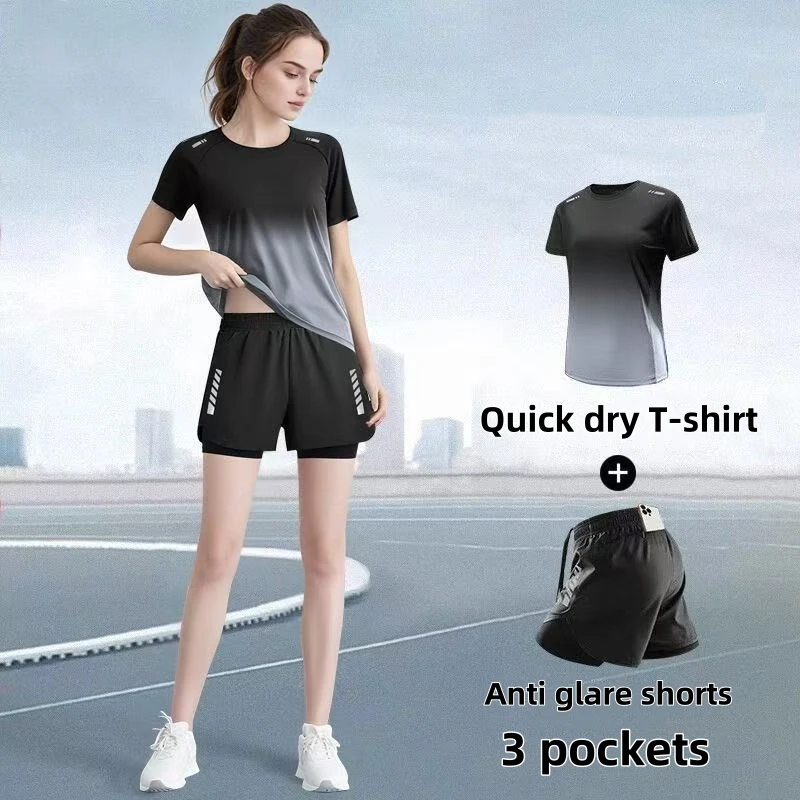 طقم ملابس رياضية نسائية، شورت  - مراجعة Badminton Jersey وسعره