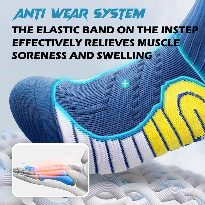 2 أزواج المهنية تشغيل ماراثون  - مراجعة Ankle Support Badminton وسعره