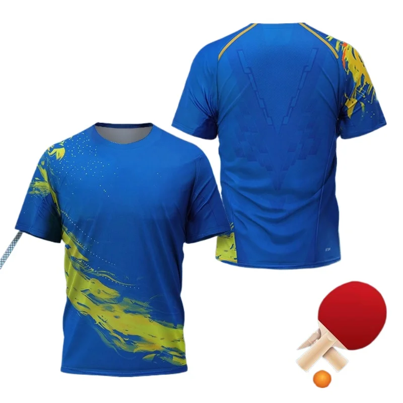 قميص رياضي للرجال بتصميم تنس ا - مراجعة Badminton Rank وسعره