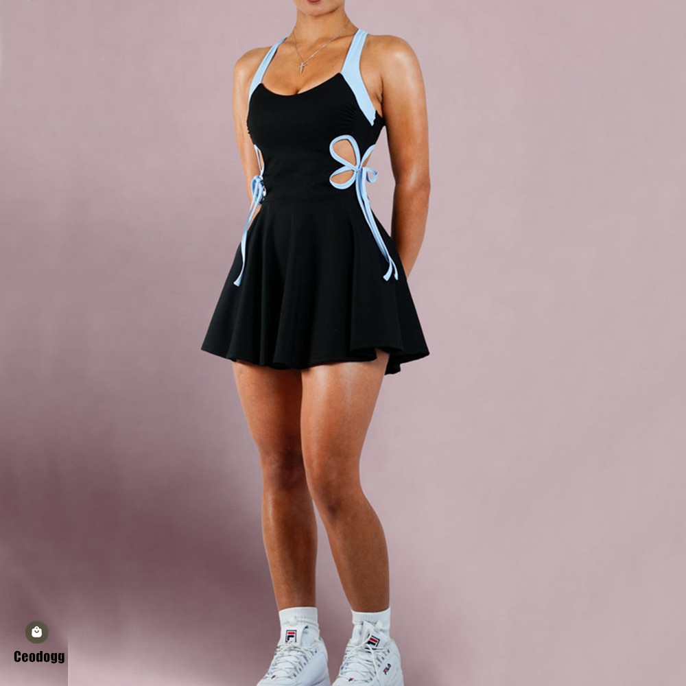 طقم تنس ويوجا نسائي 2026، فستا - مراجعة Badminton Outfit وسعره