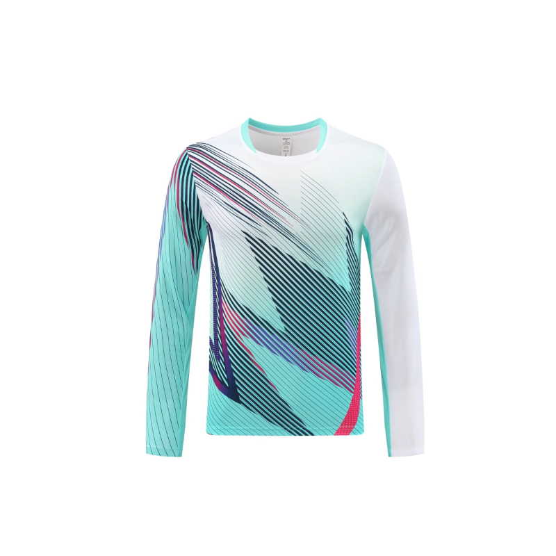 قميص تنس الريشة بأكمام طويلة ، - مراجعة Badminton Jersey وسعره