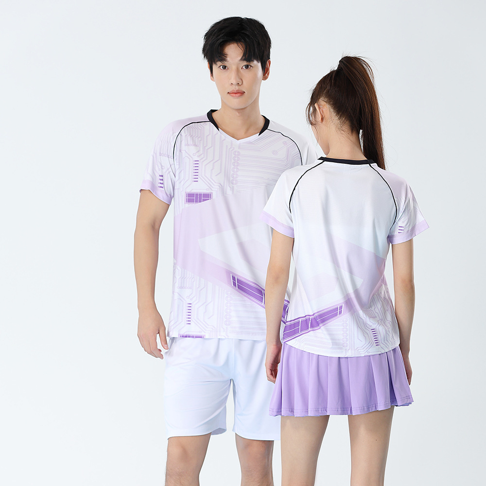 طقم تنس نسائي من قطعتين، قمصان - مراجعة Badminton Outfit وسعره